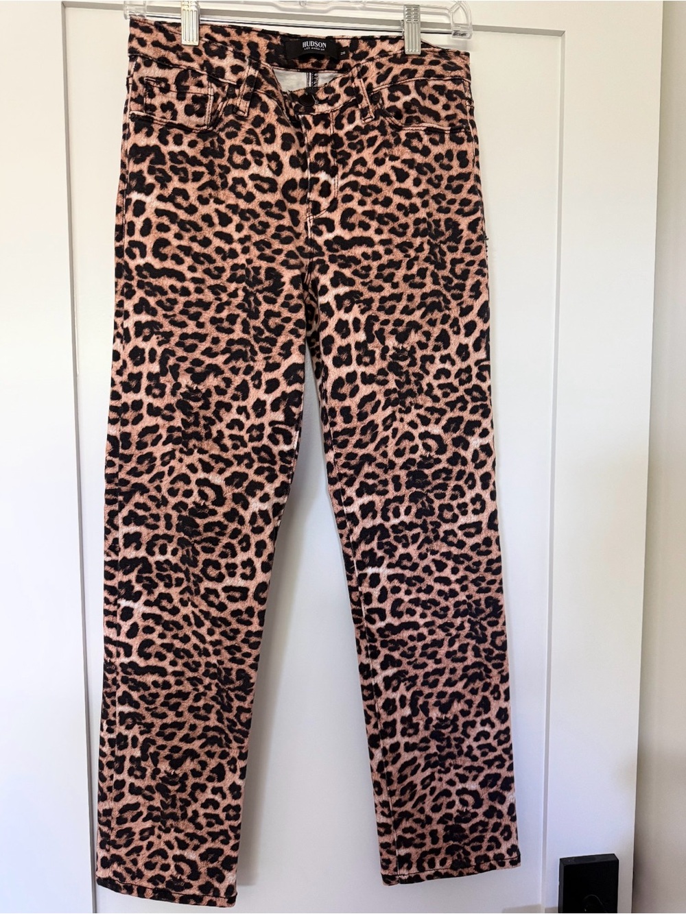 Hudson Jeans Leopard Nico cigarette